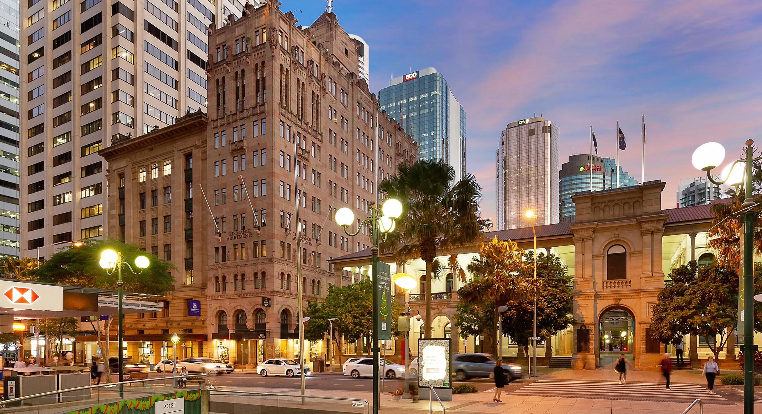 Manor Apartment Hotel Brisbane Esterno foto
